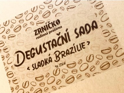 Sladká Brazílie 4x 250g