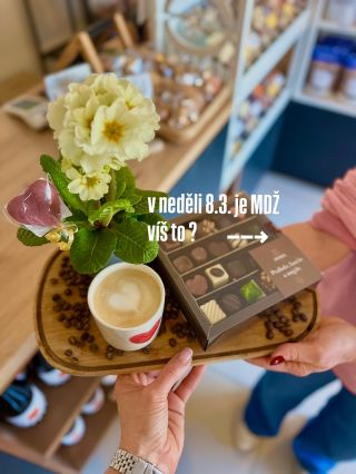 Mezinarodní den žen se blíží ! 🌸 💝 Co myslíte, že by ženě udělalo radost ? Potěšte ji třeba kávou, čokoladou nebo dobrým...