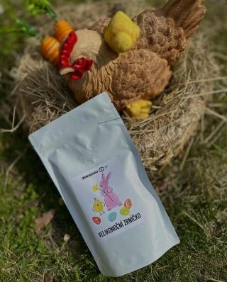 🐣Velikonoce jsou za dveřmi 🐣 a tak vám přdstavujeme VELIKONOČNÍ ZRNÍČKO🐰 Představte si sladké broskve🍑 a sametovou...