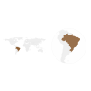 zrnkava mapa alma enpaz brazilie