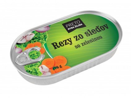 5124 rezy zo sledov so zeleninou 170g preto