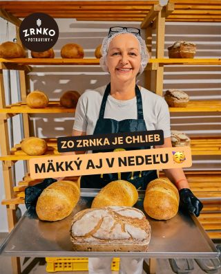 Chcete mať čerstvé kváskové pečivo celý víkend 🤔? V pekárni ZRNKO pečieme z ražného kvásku 2️⃣ razy denne, takže čerstvý...