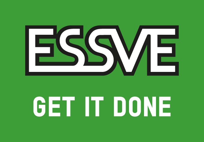 Logo ESSVE s heslem GET IT DONE