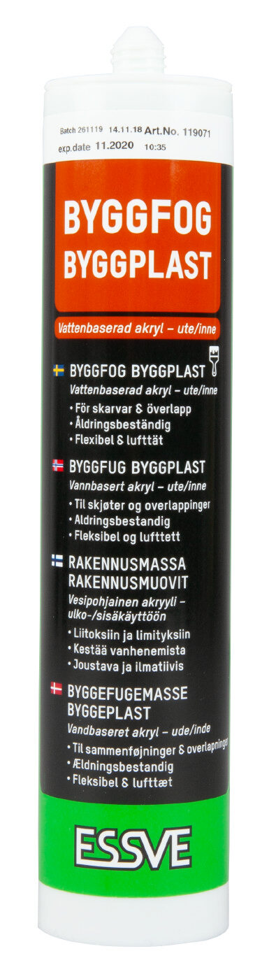 Construction sealant for plastics – seals and fills joints in plastic parts