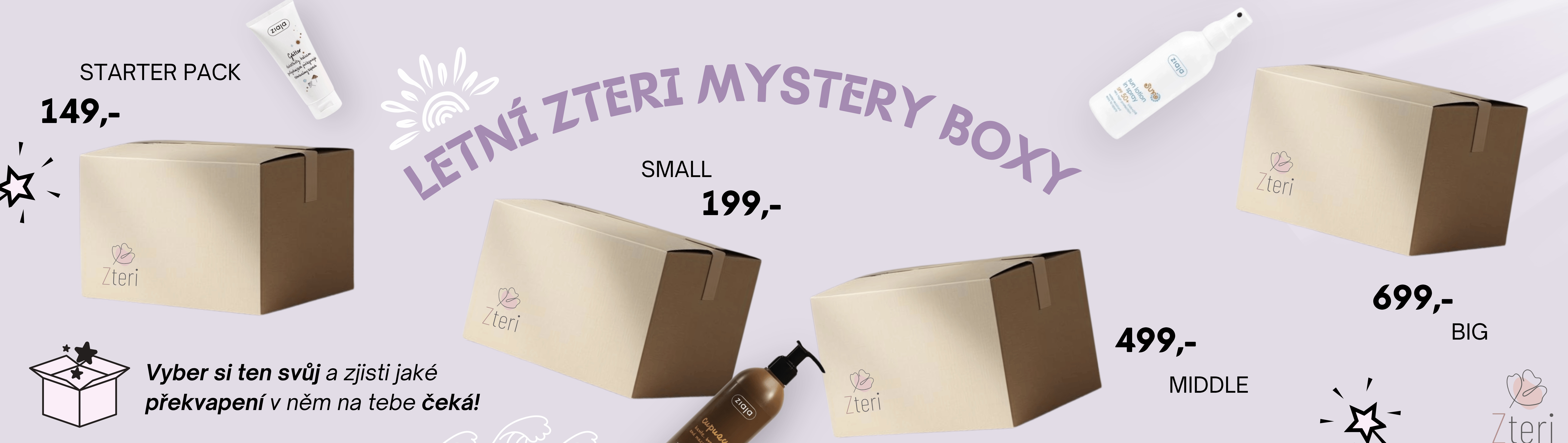 Mystery boxy
