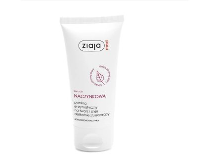 MED - Kapilární kúra - enzymatický peeling na obličej a krk / 75ml