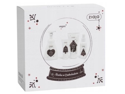 Dárkový box s vůní Švestky v čokoládě / 4ks v setu