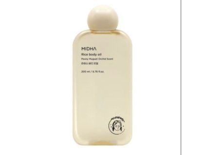 Midha - Rýžový olej na tělo / 200ml