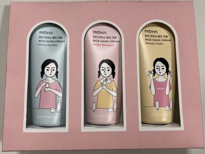 Midha - Dárkový set na ruce / 3ks