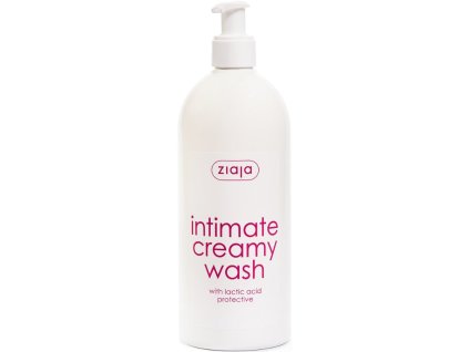 Ziaja - Intima - krémová intimní hygiena - ochranná s kyselinou mléčnou / 500ml