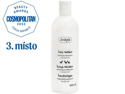 Ziaja - Kozí mléko - šampon na vlasy s keratinem / 400ml