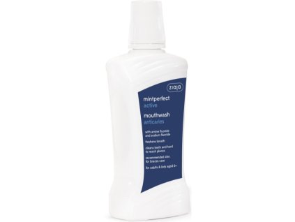 Ziaja - Mintperfect - ústní voda active proti zubnímu kazu / 500ml