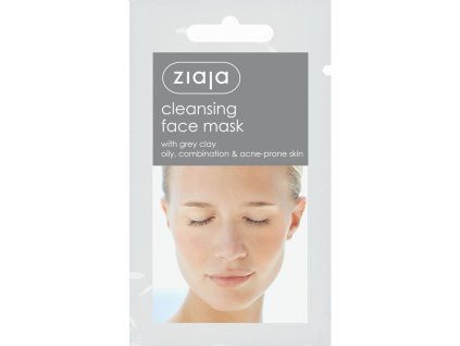 Ziaja - Čisticí pleťová maska s šedým jílem 7ml