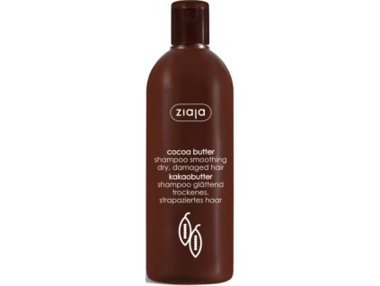 Ziaja - Kakaové máslo - šampon na vlasy vyhlazující / 400ml