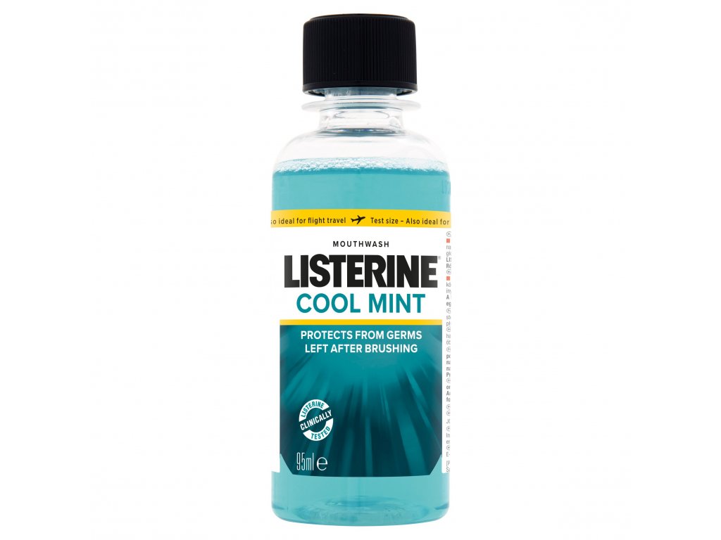 Listerine Cool Mint ústní voda 95 ml  [1] | Zubáček.cz