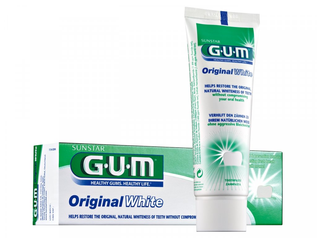 GUM Original White zubní pasta 75ml
