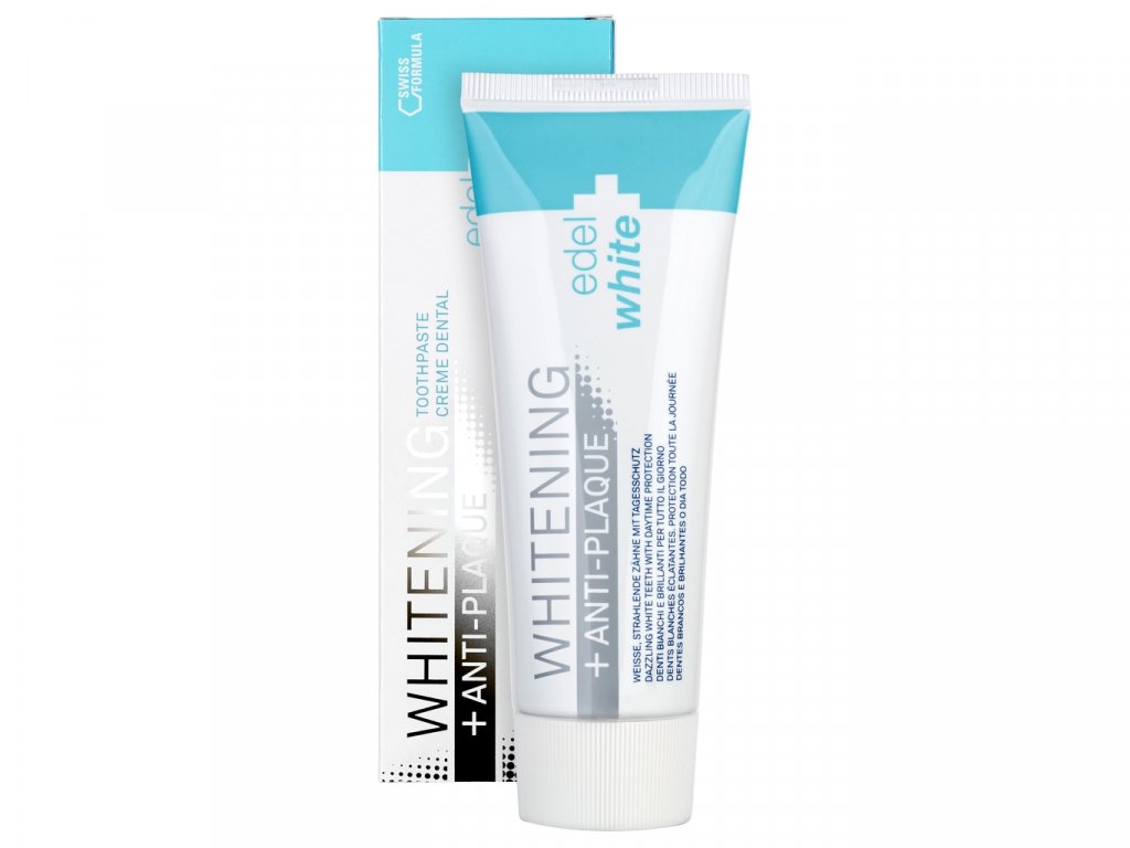 Edelwhite Anti-Plaque Whitening zubní pasta 75 ml
