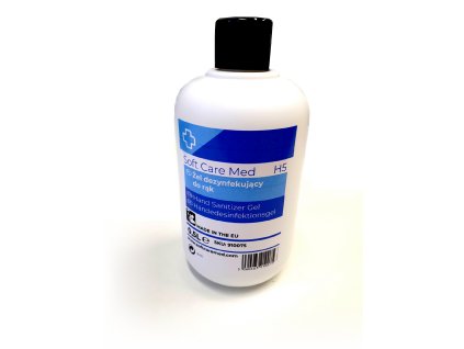 Soft Care Med H5 dezinfekční gel na ruce 500 ml  [1] | Zubáček.cz