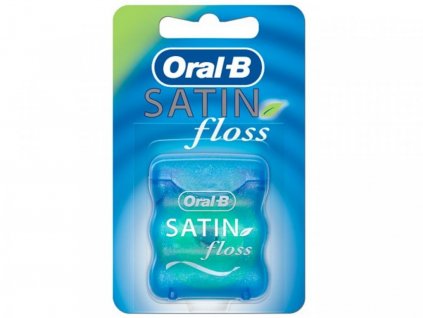 Oral-B Satin Floss Mint dentální nit s mátovou příchutí 25 m  [1] | Zubáček.cz
