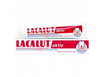 Lacalut zubní pasta  Activ 75 ml  [1] | Zubáček.cz