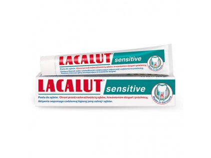 Lacalut zubní pasta Sensitive 75 ml  [1] | Zubáček.cz