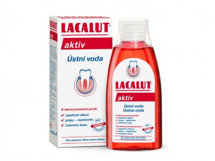 Lacalut Activ ústní voda 300 ml  [1] | Zubáček.cz