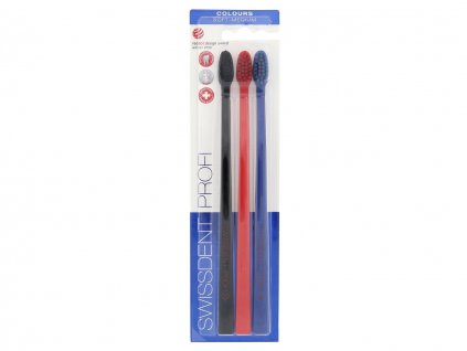 Swissdent Colours Soft-Medium 3 ks  [1] | Zubáček.cz