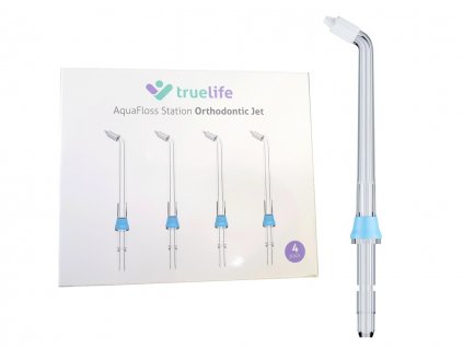 TrueLife AquaFloss Station Orthodontic náhradní trysky 4 ks  [1] | Zubáček.cz