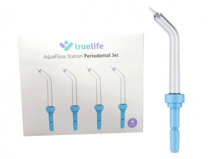 TrueLife AquaFloss Station Periodontal náhradní trysky 4 ks  [1] | Zubáček.cz