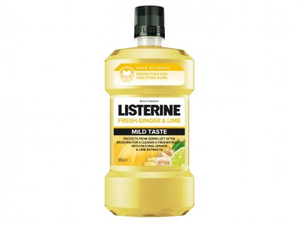Listerine Fresh Ginger & Lime Mild Taste ústní voda 500 ml  [1] | Zubáček.cz