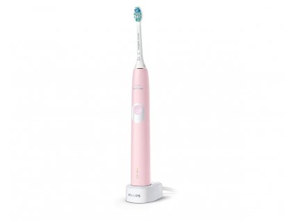 Philips Sonicare ProtectiveClean Plaque Defense sonický kartáček růžový HX6806/04  [1] | Zubáček.cz