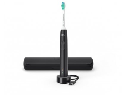 Philips Sonicare ProResults sonický zubní kartáček černý HX3673/14  [1] | Zubáček.cz