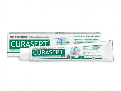 Curasept ADS Adstringent zubní pasta s CHX 0,20% + Hamamelis 75 ml  [1] | Zubáček.cz