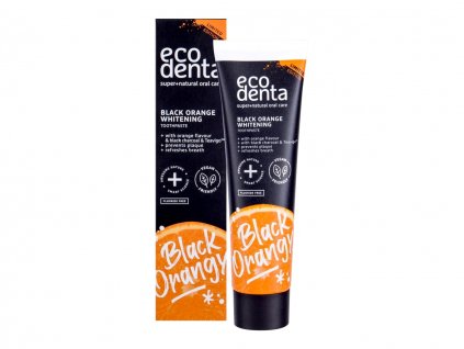 ecodenta toothpaste black orange whitening zubni pasta 100 ml 327589