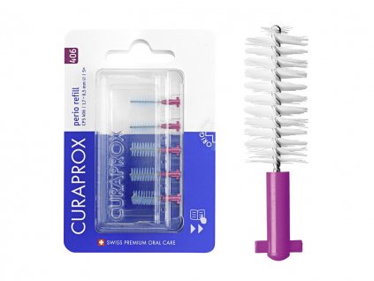 Curaprox CPS 406 Perio Plus refill mezizubní kartáčky 5 ks  [1] | Zubáček.cz