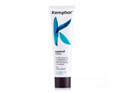crema dental natural white kemphor