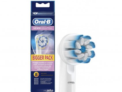 23013 oral b sensitive nahradni hlavice 8 ks eb 60 8