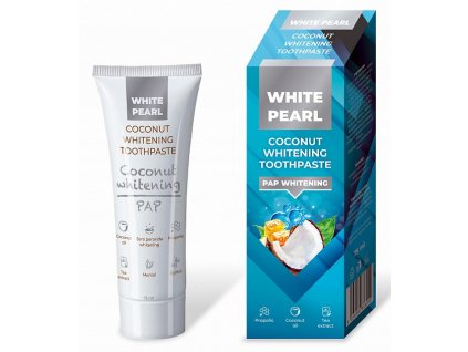 white pearl pap coconut whitening toothpaste 75ml wka1 medium