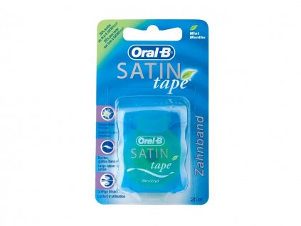 Oral B Satin Tape zubní páska s mátovou příchutí 25 m (1)
