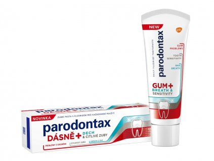 Parodontax Dásně + Dech & Citlivé zuby zubní pasta 75 ml