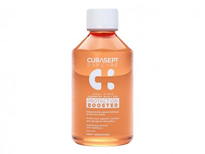 curasept oral rinse daycare protection booster fruit sensation alcohol free 250 ml