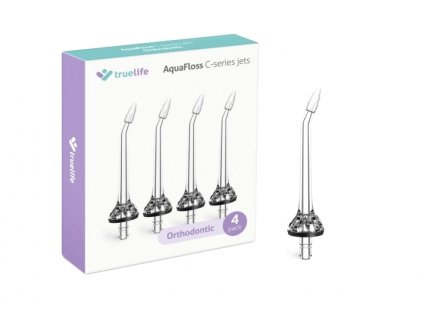 truelife aquafloss c series jets orthodontic 4 pack