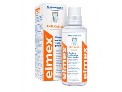 Elmex ústní voda proti zubnímu kazu ANTI-CARIES 400 ml  [1] | Zubáček.cz