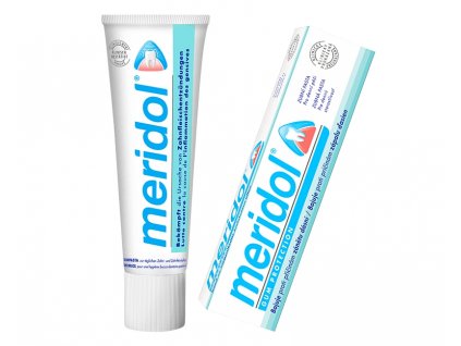 meridol toothpaste front of tube