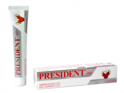 PresiDENT Kids colová dětská zubní pasta 3-6 let 50 ml  [1] | Zubáček.cz