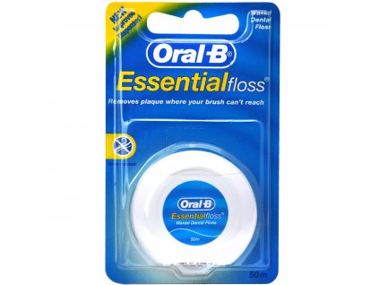 Oral-B EssentialFloss Mint Wax zubní niť voskovaná  [1] | Zubáček.cz