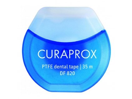Curaprox DF 820 dentální páska Chlorhexidin 35m