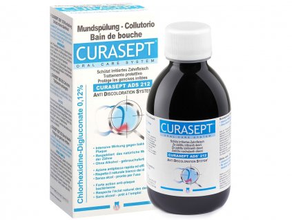 Curaprox ADS 212 ústní voda 200ml 0,12% CHX