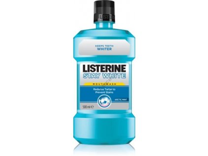 Listerine Stay White ústní voda 500ml