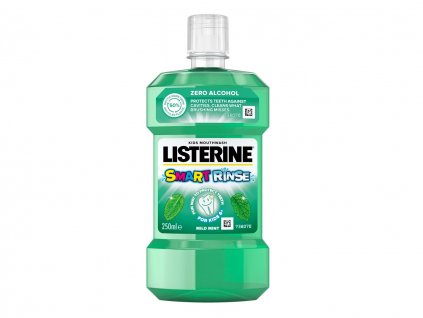 Listerine Smart Rinse Mint ústní voda pro děti 250 ml  [1] | Zubáček.cz